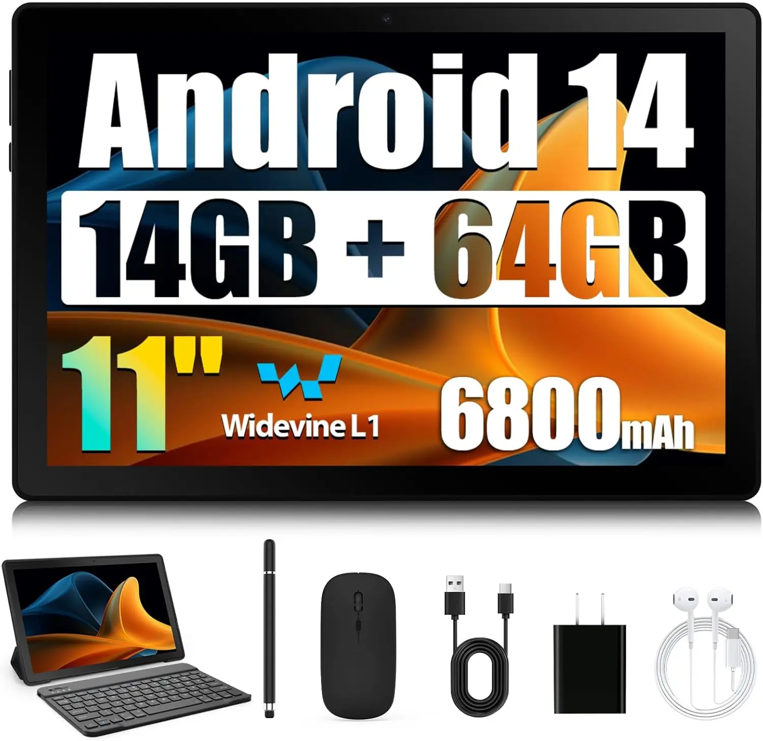 Khadas Vim4 8Gb - URAO 11인치 태블릿 안드로이드 14GB 램