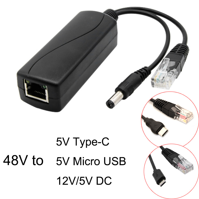 Banana Pi Bpi-M5 - 라즈베리 파이용 POE 분배기, 마이크로 USB